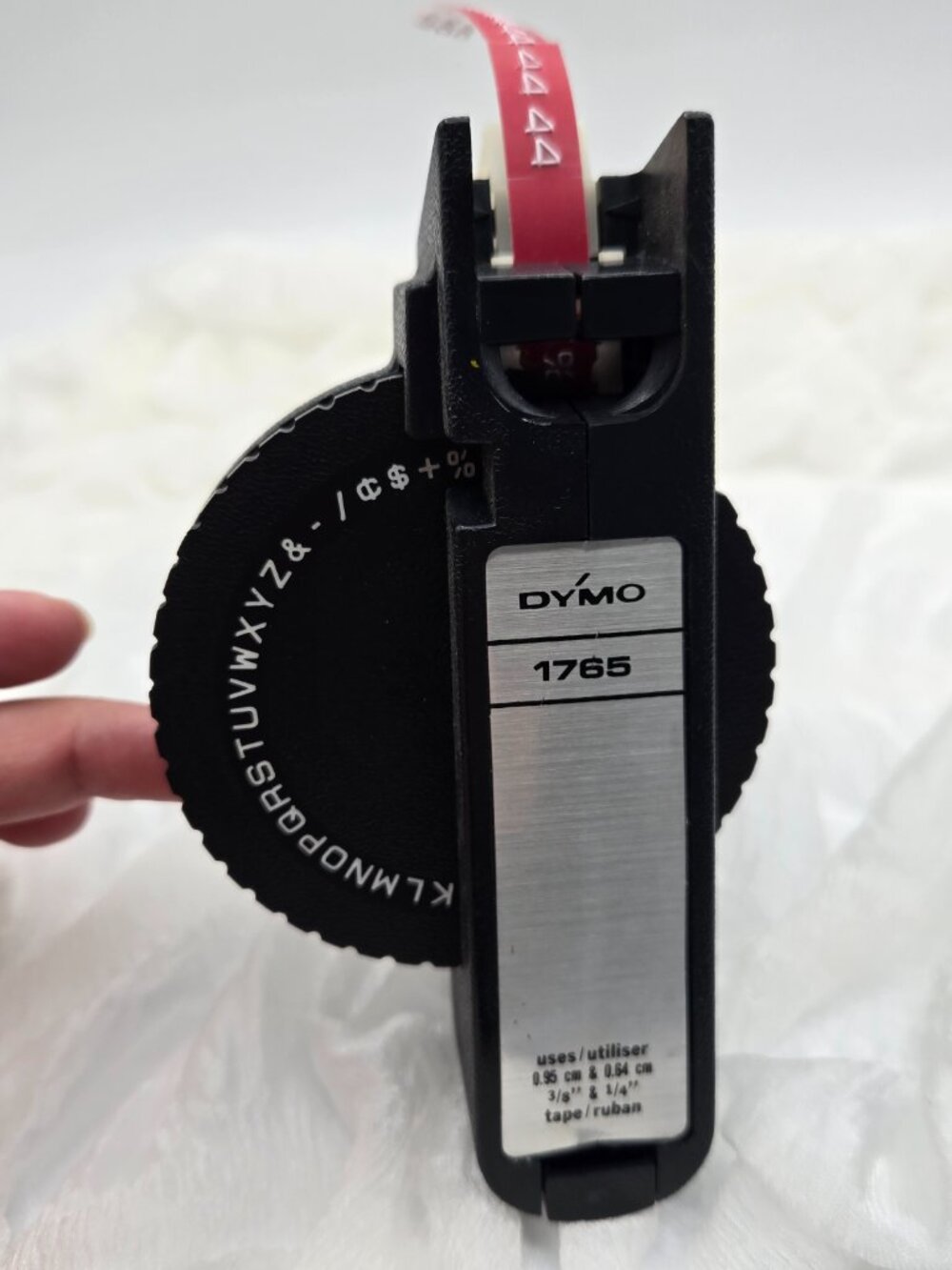 Vintage DYMO 1765 mechanical embossing label maker
